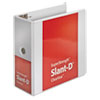 Cardinal(R) SuperStrength(TM) ClearVue(TM) Locking Slant-D(R) Ring Binder