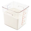 Rubbermaid(R) Commercial SpaceSaver Square Containers