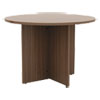 Alera(R) Valencia(TM) Series Round Conference Tables with Straight Leg Base