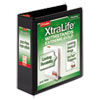 Cardinal(R) XtraLife(R) ClearVue(TM) Non-Stick Locking Slant-D(R) Ring Binder