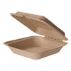 Eco-Products(R) Wheat Straw Hinged Clamshell Containers