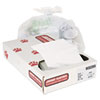 Industrial Strength Low-Density Commercial Can Liners, 33 gal, 0.9 mil, 33" x 39", White, 100/Carton