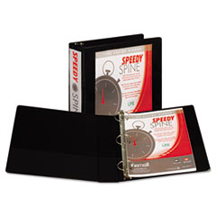 Samsill(R) Speedy Spine Heavy-Duty Time Saving Round Ring View Binder