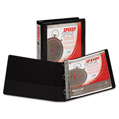 Samsill(R) Speedy Spine Heavy-Duty Time Saving D-Ring View Binder