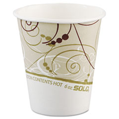 Dart(R) Paper Hot Cups in Symphony(R) Design