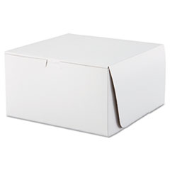 SCT(R) White Non-Window Bakery Box