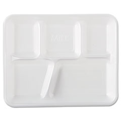 Genpak(R) Foam School Trays