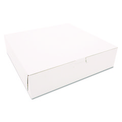 SCT(R) White Non-Window Bakery Box