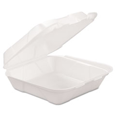 GEN Foam Hinged Carryout Containers