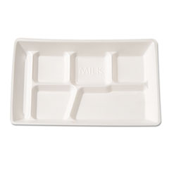 Genpak(R) Foam School Trays