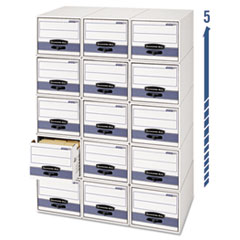 STOR/DRAWER STEEL PLUS Extra Space-Savings Storage Drawers, Legal Files, 17" x 25.5" x 11.5", White/
