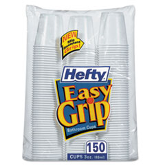 Hefty(R) Easy Grip(R) Disposable Plastic Bathroom Cups