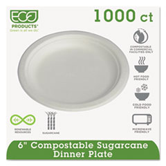 Eco-Products(R) Sugarcane Dinnerware