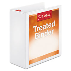 Cardinal(R) Treated ClearVue(TM) Locking Slant-D(R) Ring Binder