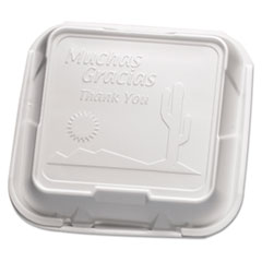 Genpak(R) Snap-It(R) Vented Hinged Containers