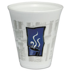 Dart(R) Uptown(TM) Thermo-Glaze Hot/Cold Cups