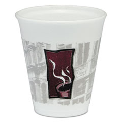 Dart(R) Uptown(TM) Thermo-Glaze Hot/Cold Cups