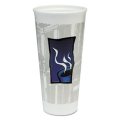 Dart(R) Uptown(TM) Thermo-Glaze Hot/Cold Cups