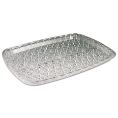 Maryland Plastics Inc. Crystal Cut Plastic Serving Trays