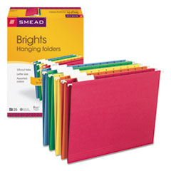 Smead(R) Colored Hanging File Folders