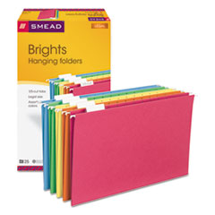 Smead(R) Colored Hanging File Folders