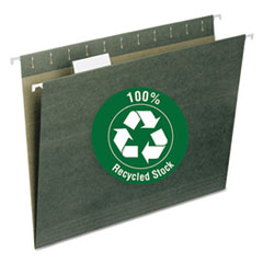 Smead(R) 100% Recycled Hanging File Folders