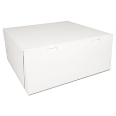 SCT(R) White Non-Window Bakery Box