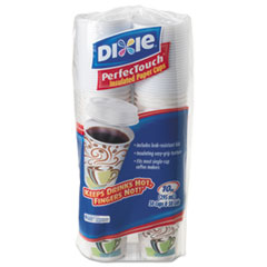 Dixie(R) PerfecTouch(R) Paper Hot Cups & Lids Combo