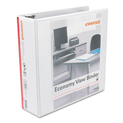 Universal(R) Economy Round Ring View Binder