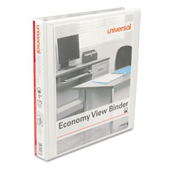 Universal(R) Economy Round Ring View Binder