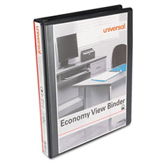 Universal(R) Economy Round Ring View Binder