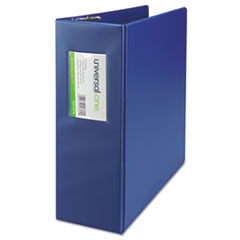 Universal(R) Deluxe Non-View D-Ring Binder with Label Holder