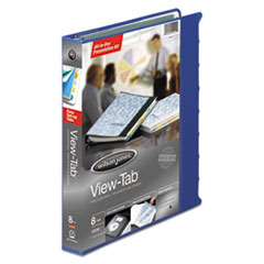 Wilson Jones(R) View-Tab(R) Presentation Round Ring View Binder With Tabs