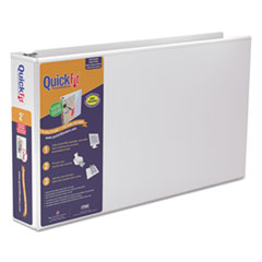 Stride QuickFit(R) Ledger D-Ring View Binder