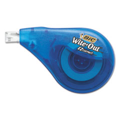 Wite-Out EZ Correct Correction Tape, Non-Refillable, Randomly Assorted Applicator Colors, 0.17" x 47