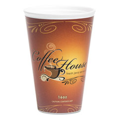 WinCup(R) Marquee(TM) Coffee House Paper Wrapped Cups