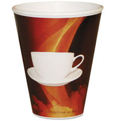 ENVELLOP(TM) Paper Wrapped Foam Hot Cups