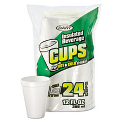 Dart(R) Small Foam Drink Cups