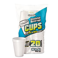 Dart(R) Large Foam Drink Cups