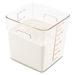 Rubbermaid(R) Commercial SpaceSaver Square Containers