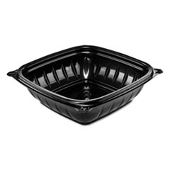 Dart(R) PresentaBowls(R) Pro(TM) Black Square Bowls