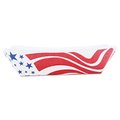 SCT(R) American Flag Paper Food Baskets