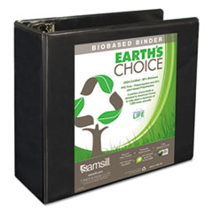 Samsill(R) Earth's Choice(TM) Biobased D-Ring View Binder