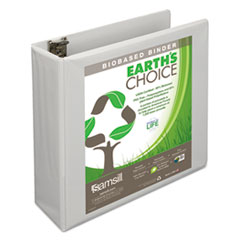 Samsill(R) Earth's Choice(TM) Biobased Round Ring View Binder