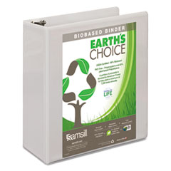 Samsill(R) Earth's Choice(TM) Biobased D-Ring View Binder