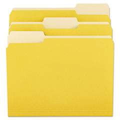 Universal(R) Deluxe Colored Top Tab File Folders