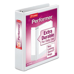 Cardinal(R) Performer(TM) ClearVue(TM) Slant-D(R) Ring Binder