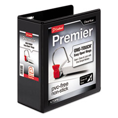 Cardinal(R) Premier Easy Open(R) ClearVue(TM) Locking Slant-D(R) Ring Binder