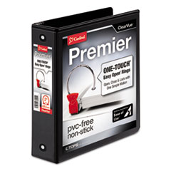 Cardinal(R) Premier Easy Open(R) ClearVue(TM) Locking Round Ring Binder