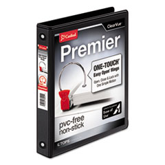 Cardinal(R) Premier Easy Open(R) ClearVue(TM) Locking Round Ring Binder